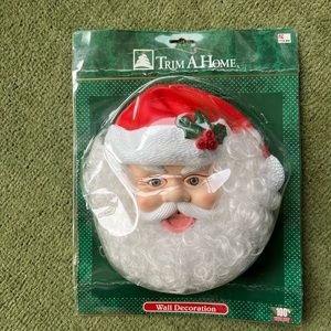 Santa Claus wall decoration 8 inches tall this is not a toy.